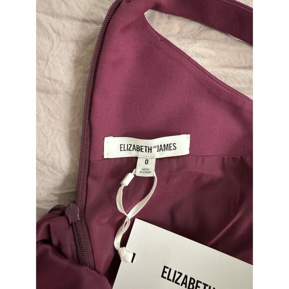 Elizabeth And James Size 0 Edi Dress Genadine Color Barbiecore Sexy Bodycon - Picture 5 of 6